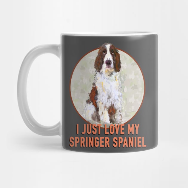 Springer Spaniel Love by Brash Ideas